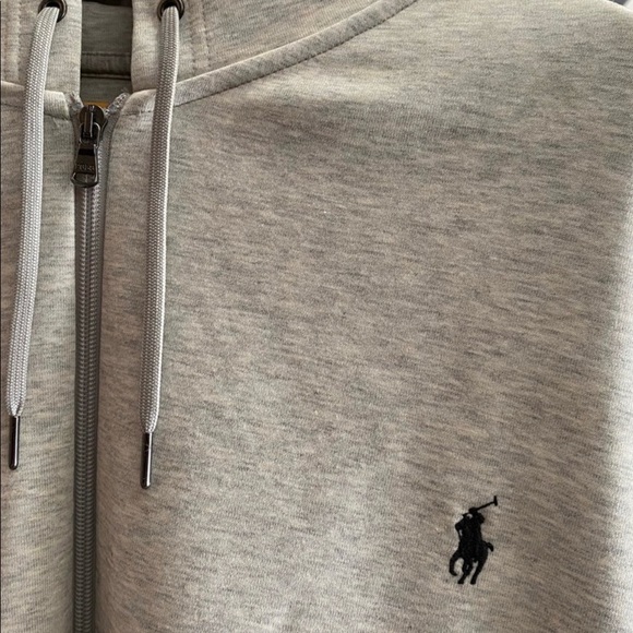 NWT HEATHER GRAY POLO BY RALPH LAUREN HOODIE.REASONABLE OFFERS.BIG & TALL - Picture 11 of 11